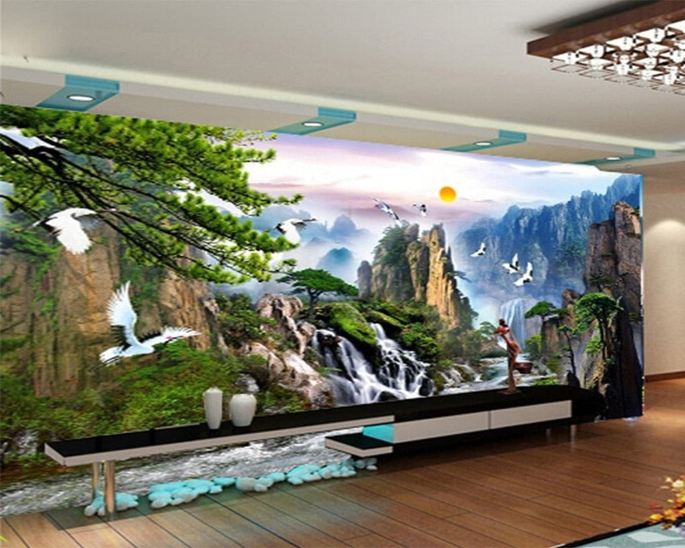 3D Wallpaper Napal Mountain SKU# WAL0316